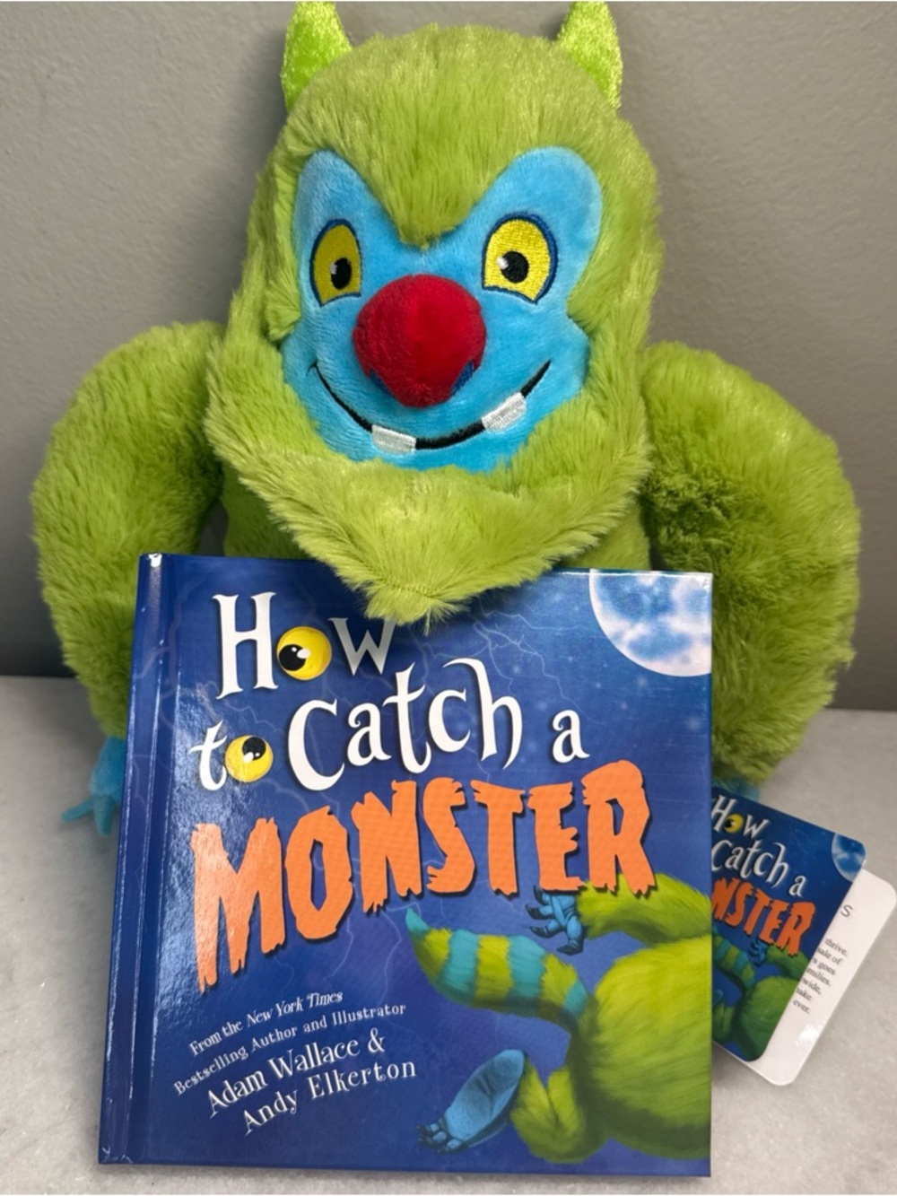 Kohl's Cares How To Catch A Monster Plush Stuffed Animal Stuffie And Book